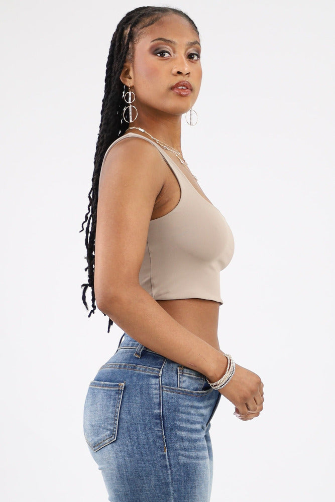 Catherina Cropped Tank Top - StyleMe Designs - StyleMe Designs