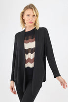 Black Lightweight Cardigan