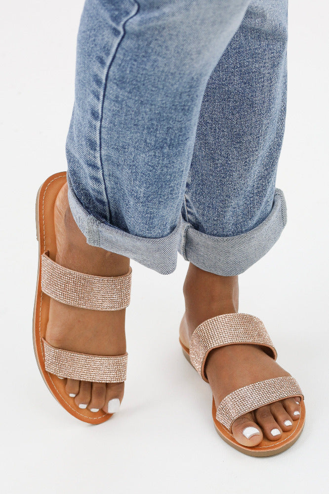 Rhinestone Sandals