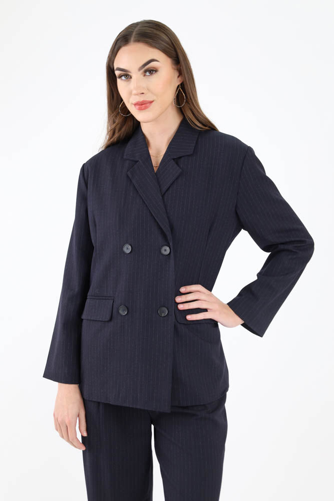 Classic Pinstripe Jacket StyleMe Designs StyleMe Designs