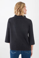 Back of Bell Sleeve Sweater